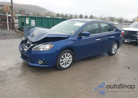 2019 Nissan Sentra Sv z USA, uszkodzony, nr VIN 3N1AB7AP1KY392064